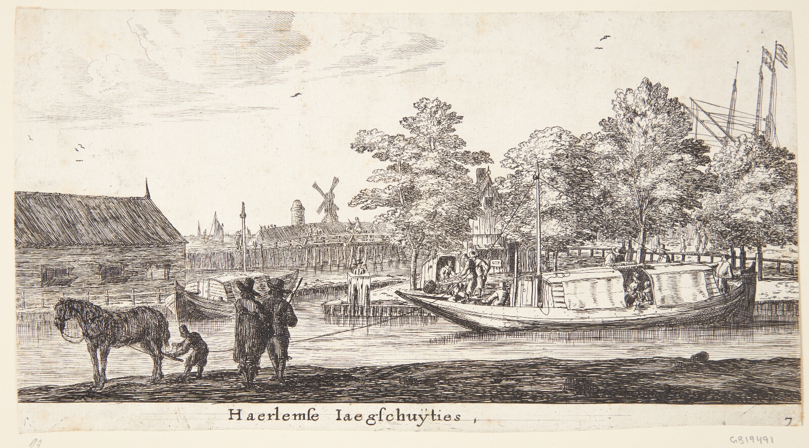 Reinier Zeeman, En trækpram fra Haarlem