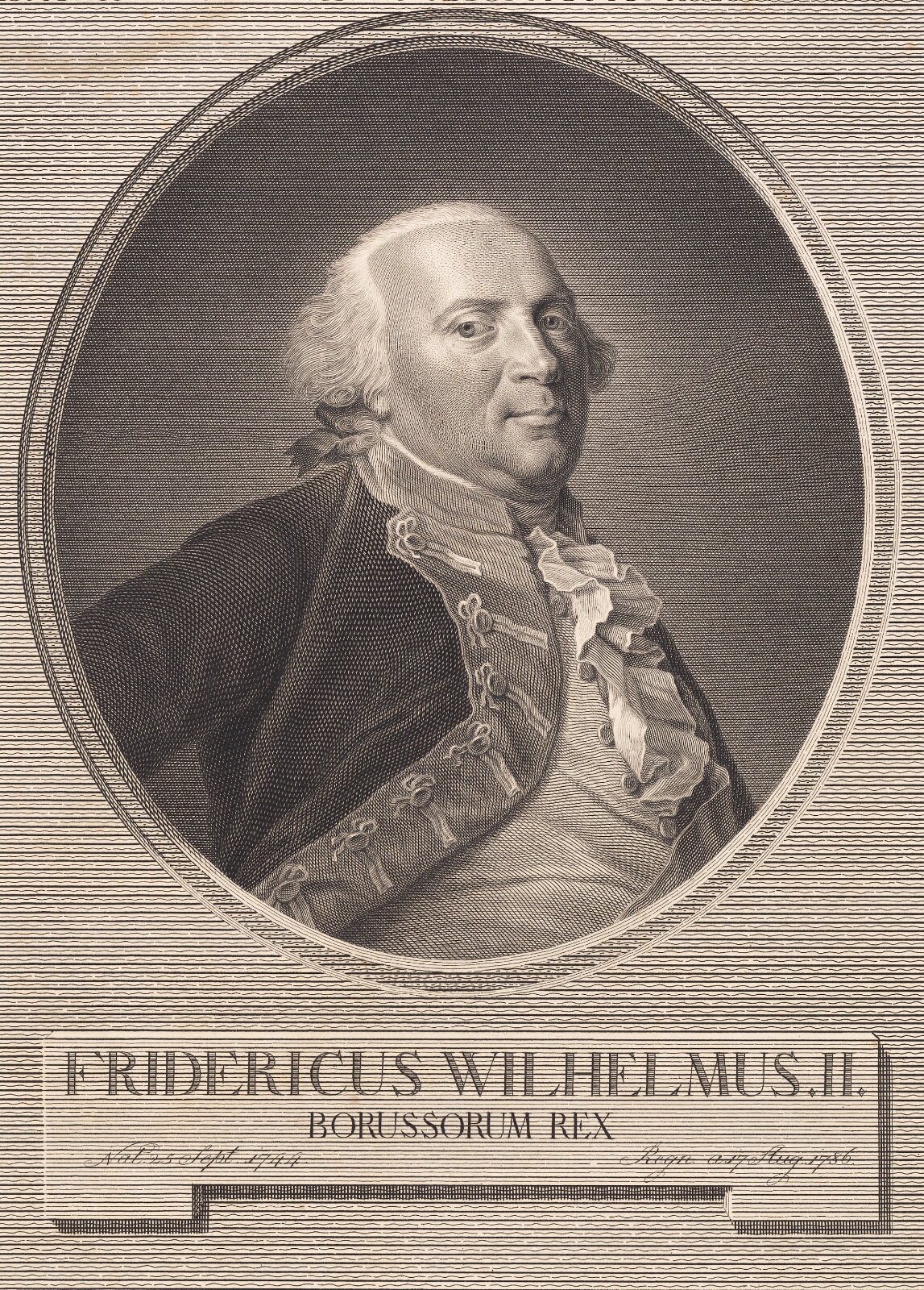 J.F. Clemens, Friedrich Wilhelm II