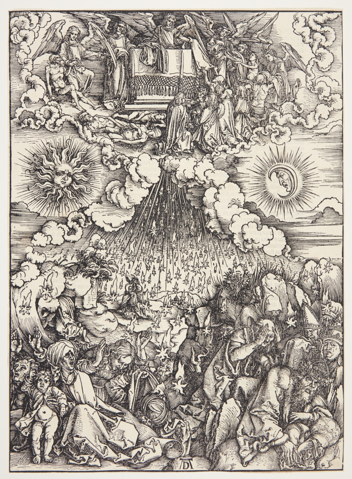 Albrecht Dürer, Lammet bryder det femte og det sjette segl