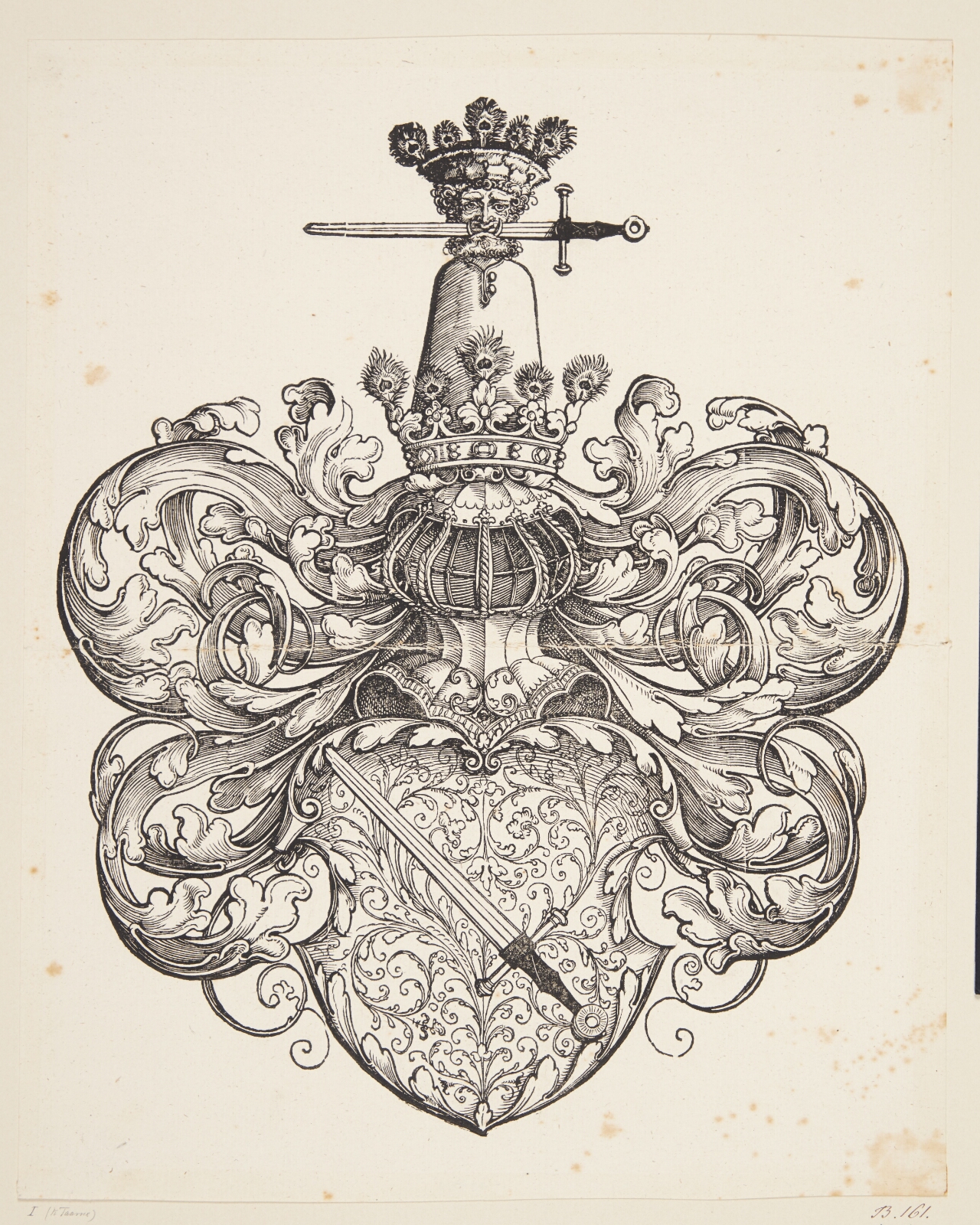 Hans Sebald Beham, Familien Kress von Kressenstein's våben